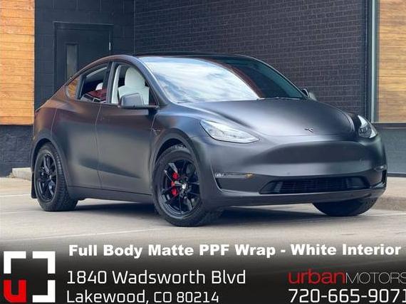 TESLA MODEL Y 2022 7SAYGDEF0NF467613 image